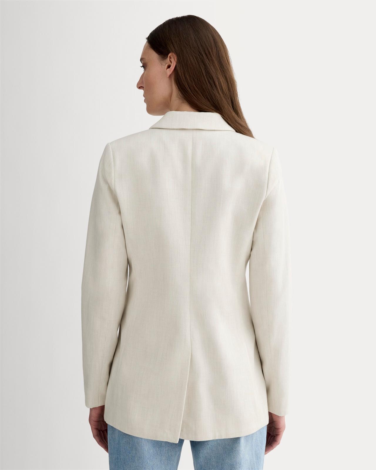 The Relaxed Blazer in Buttersmooth Product Image