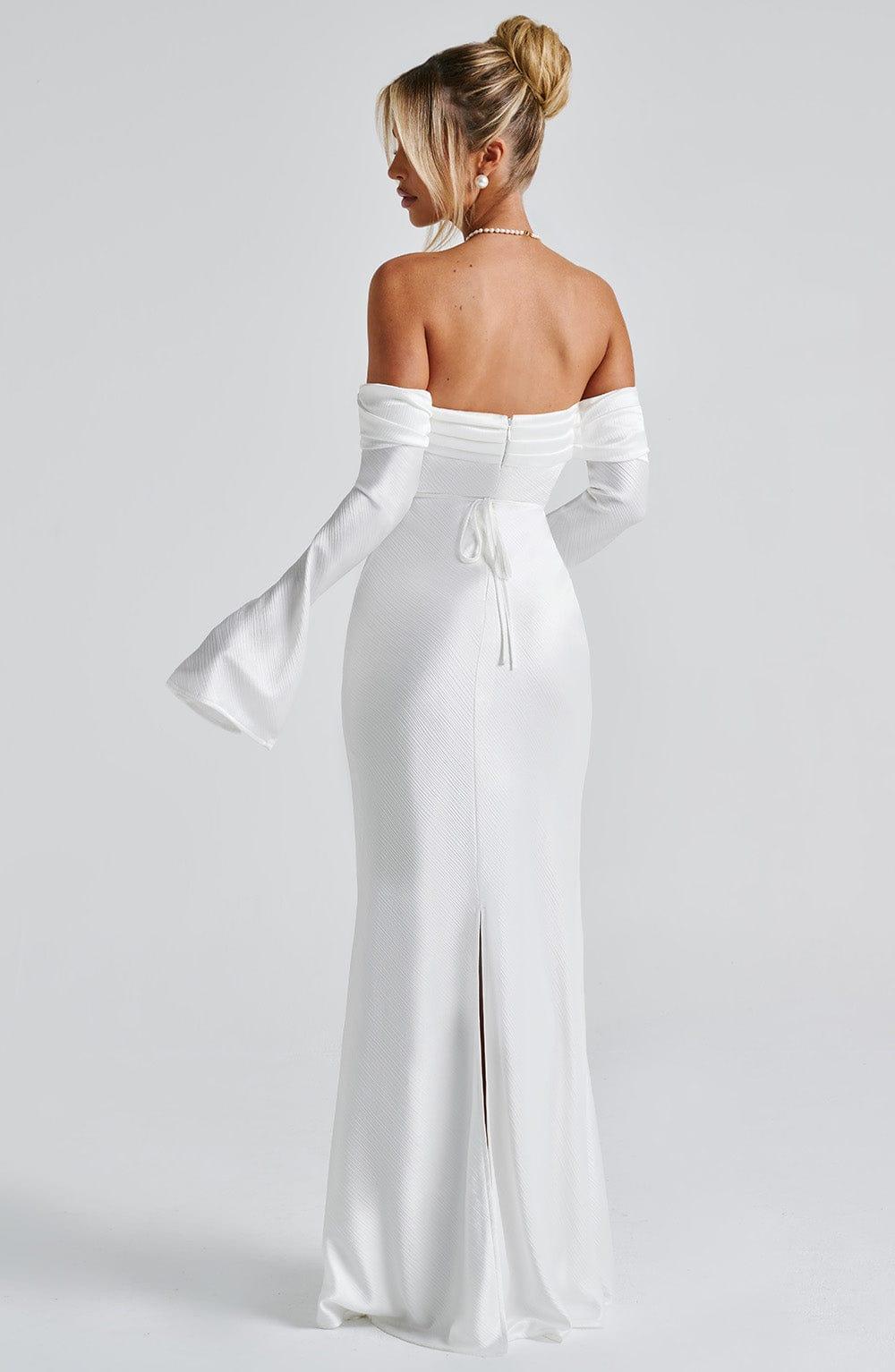 Selene Maxi Dress - Ivory Product Image