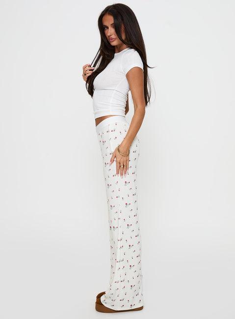 Lullabies Pointelle Sleep Pant Yellow Product Image