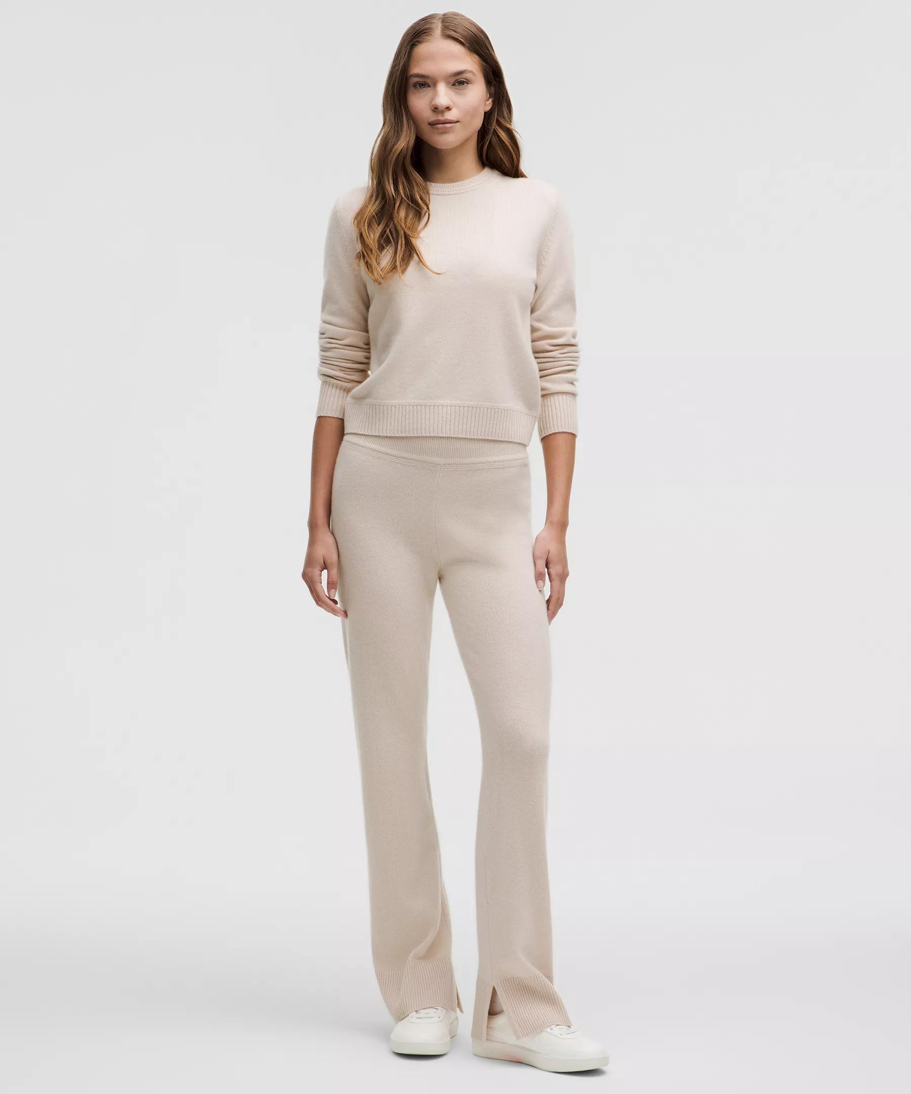 Cashmere Straight Leg Pant Product Image