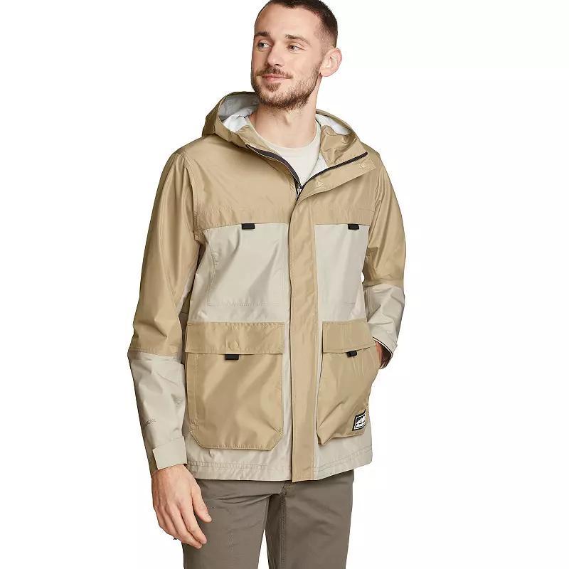 Mens Eddie Bauer Rainpac Lightweight Hooded Jacket Product Image