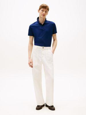 Regular Fit Allover Flag Interlock Polo Product Image