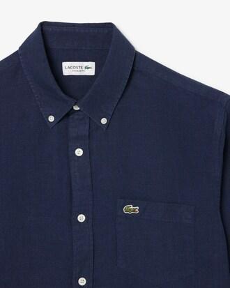 Regular Fit Linen Shirt Product Image