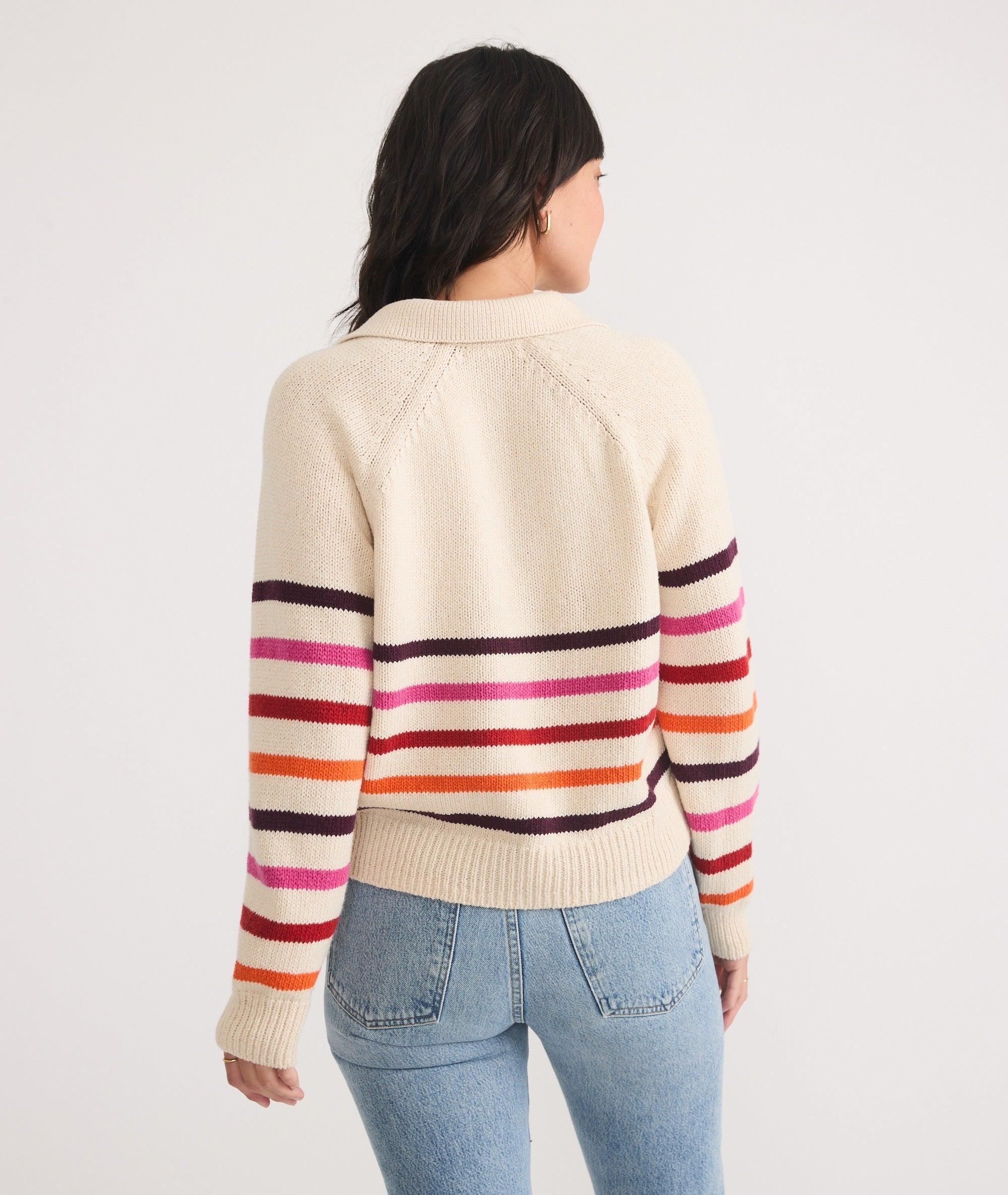 Claire Relaxed Sweater Polo Product Image