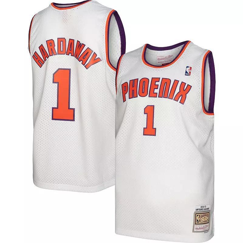 Men's Mitchell & Ness Penny Hardaway White Phoenix Suns 2002-03 Hardwood Classics Swingman Jersey, Size: Medium, Phx White Product Image