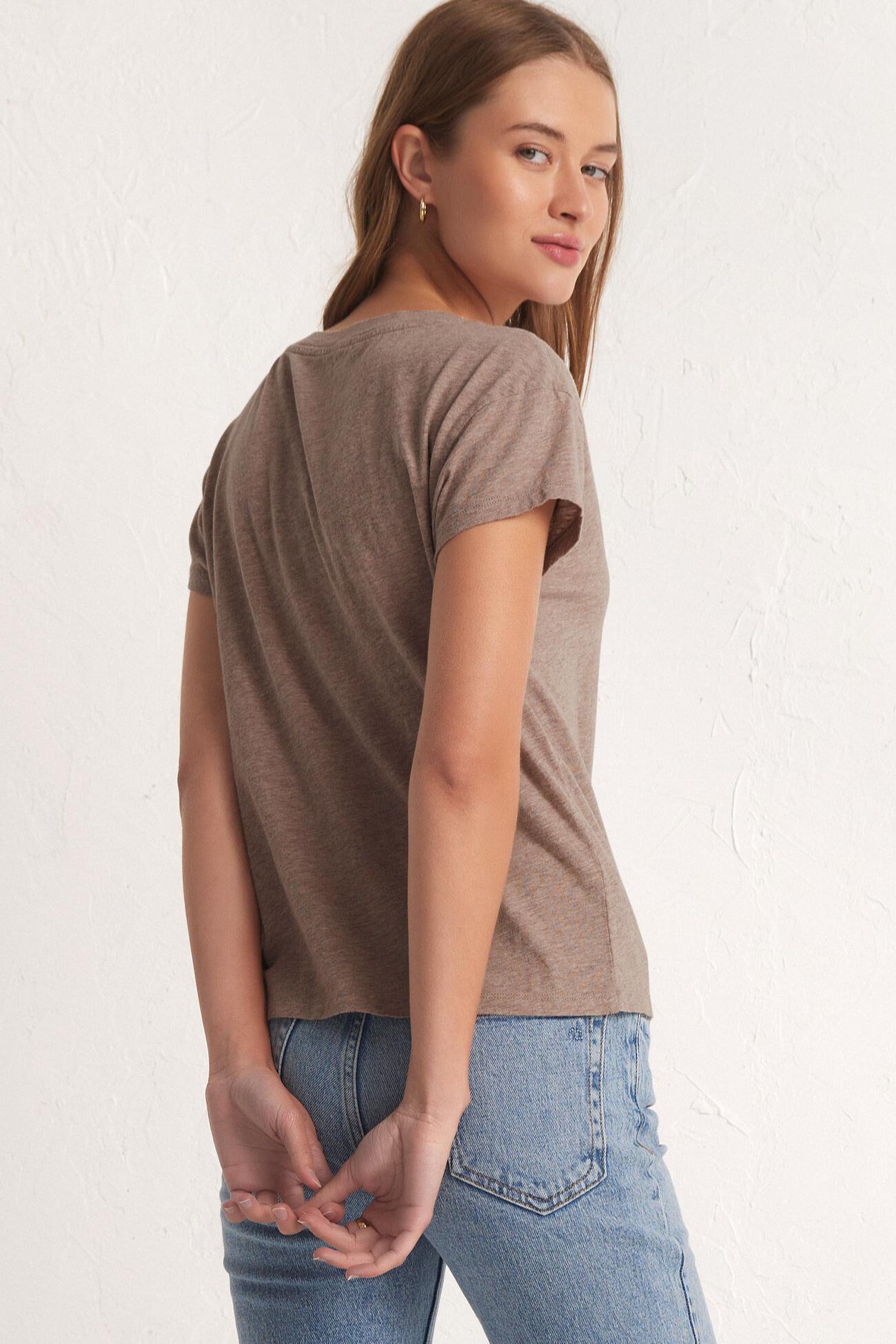 Modern V-neck Tee Product Image