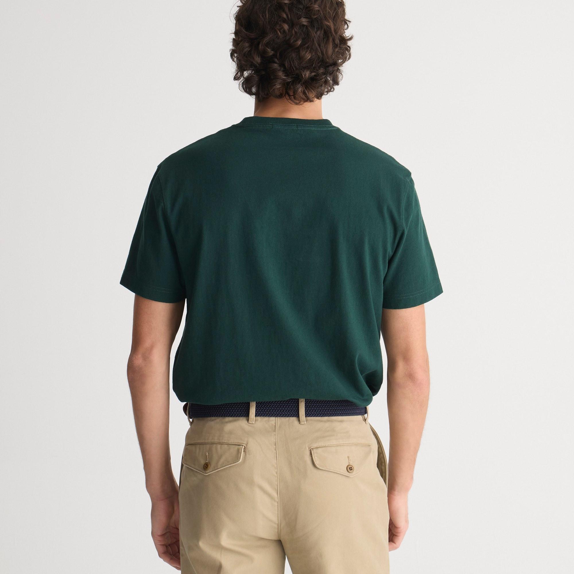 Relaxed premium-weight cotton T-shirt Product Image