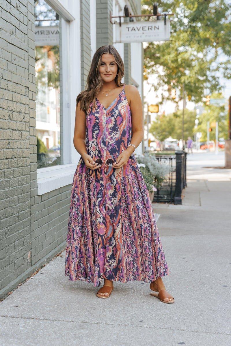 Free People Multi Print Everything And More Maxi Dress - FINAL SALE Product Image