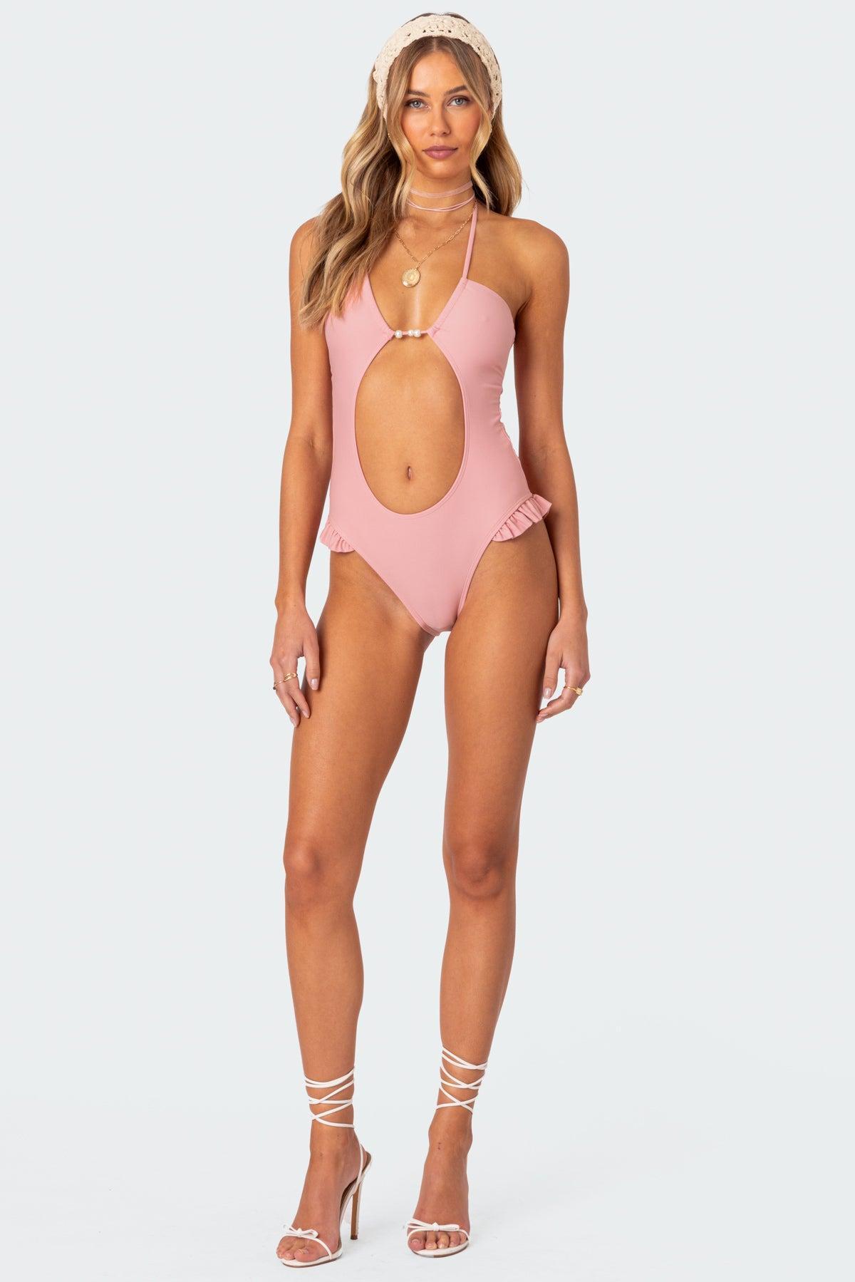 Nea Cut Out One Piece Swimsuit Product Image