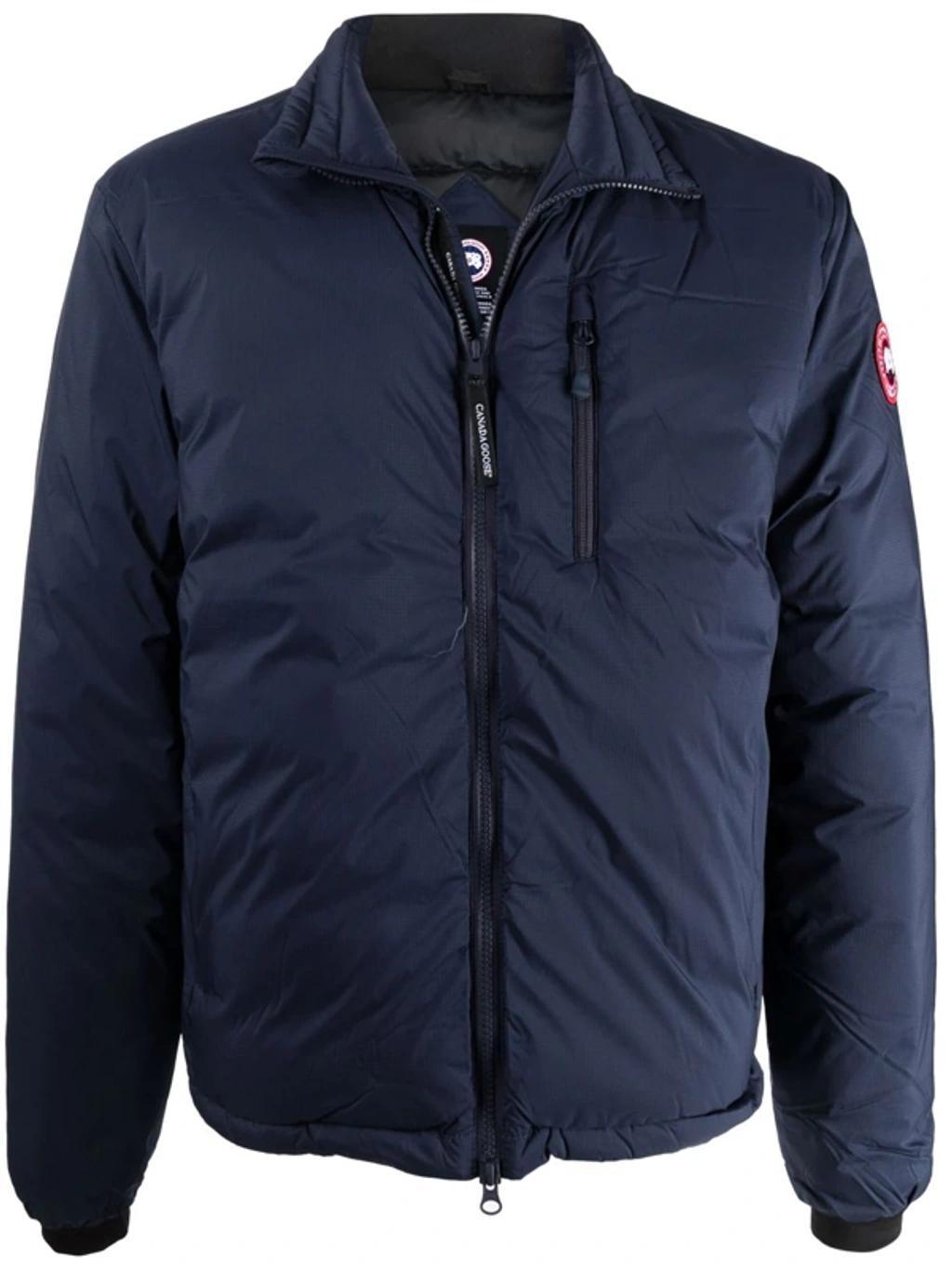 CANADA GOOSE Lodge Packable 750 Fill Power Down Jacket In Blue Product Image