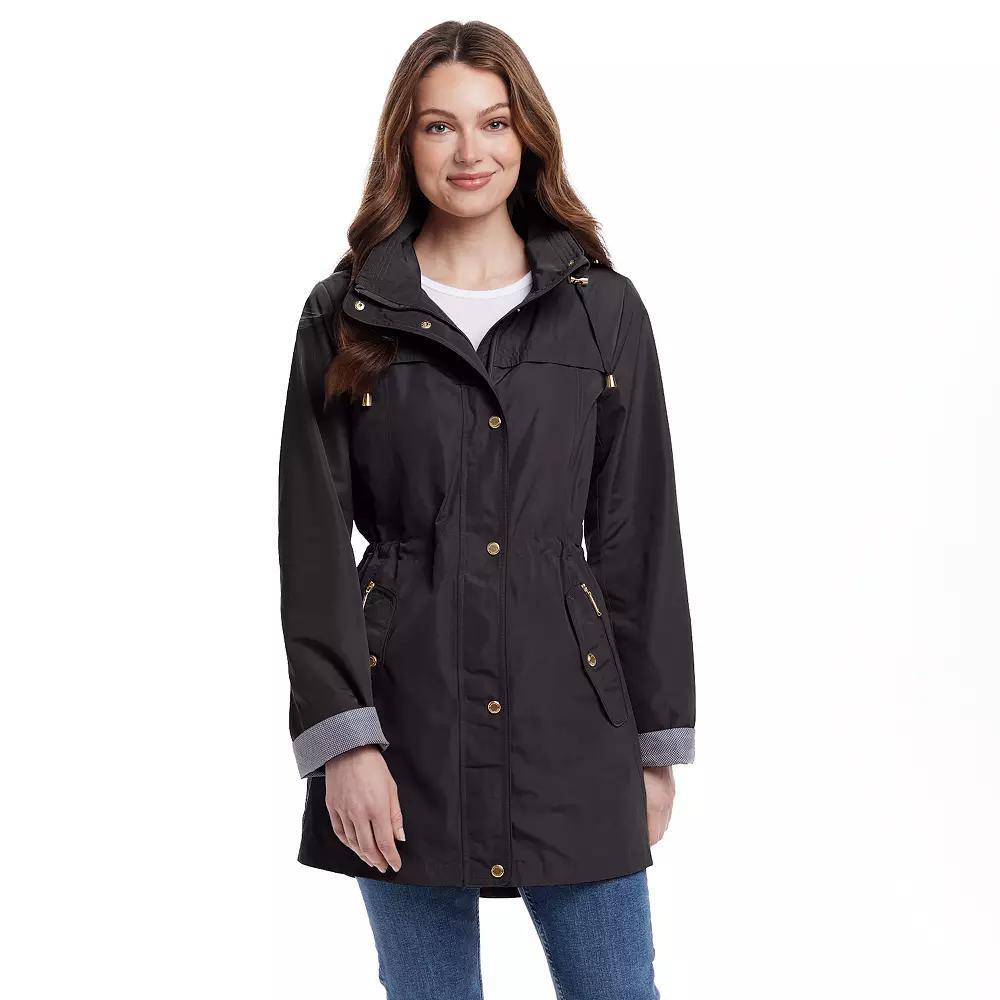 Womens Weathercast Hooded Anorak with Turn Back Cuffs Product Image