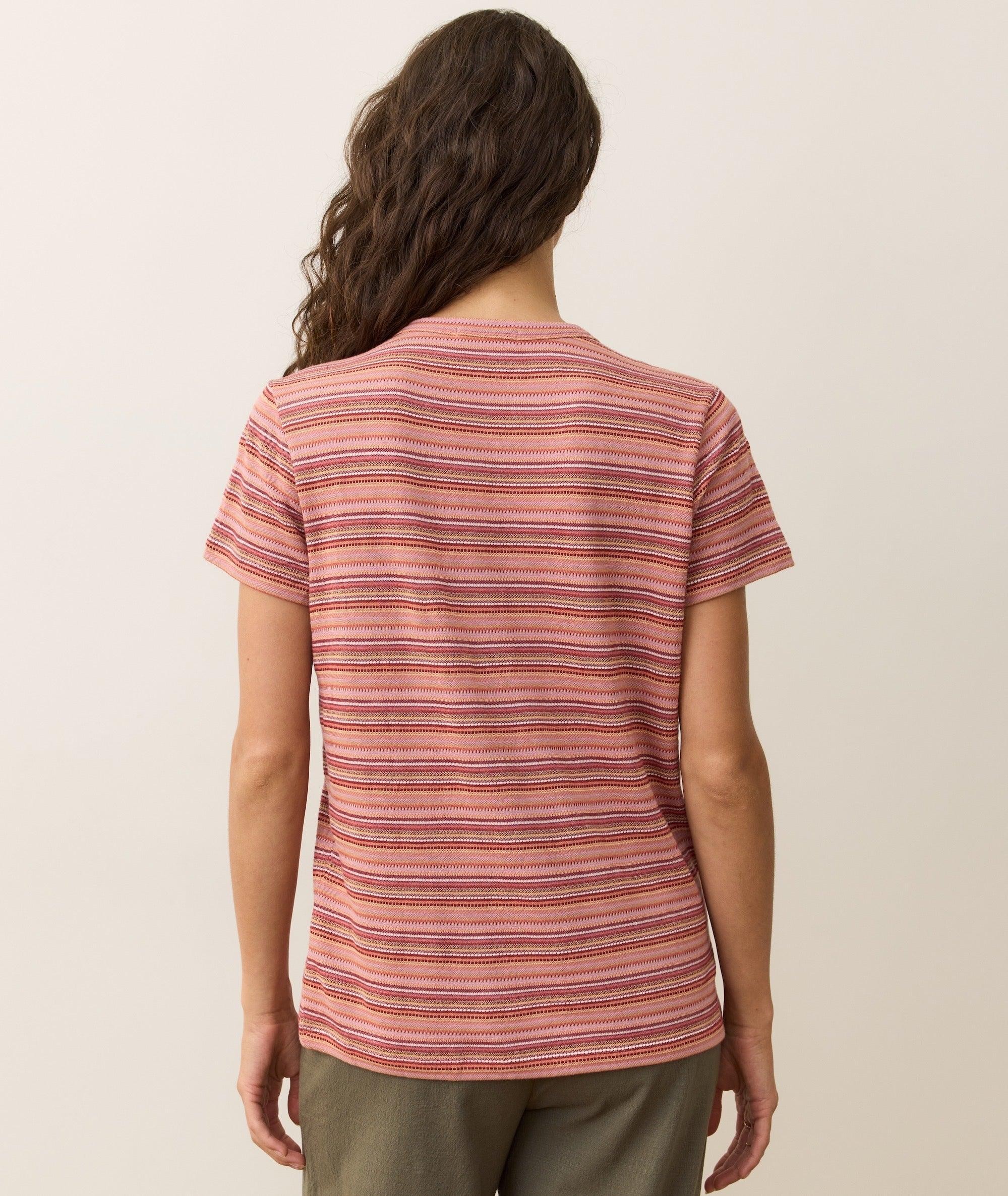 Jacquard Stripe Tee Product Image