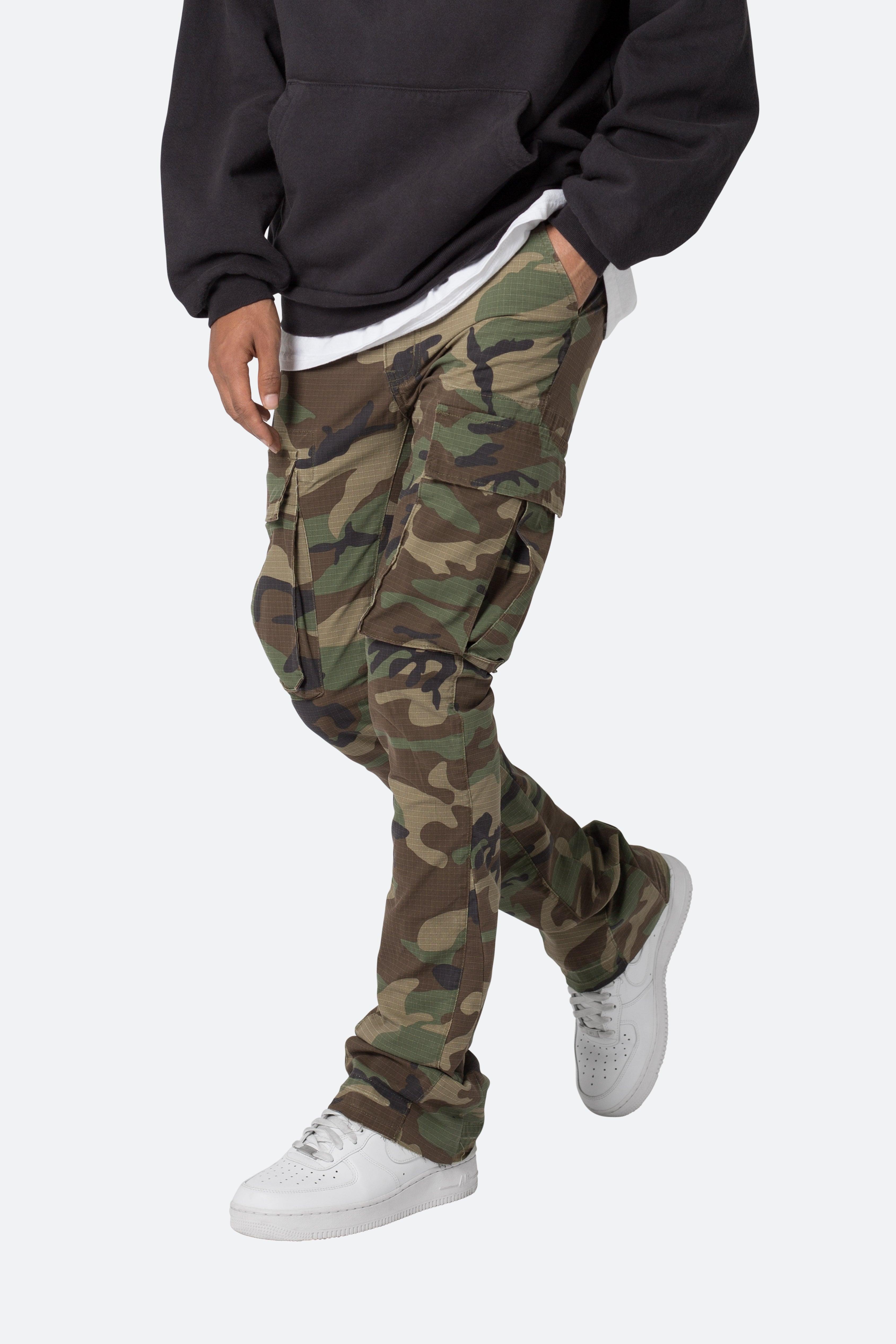 X516 Skinny Stacked Cargo Denim - Camo Product Image