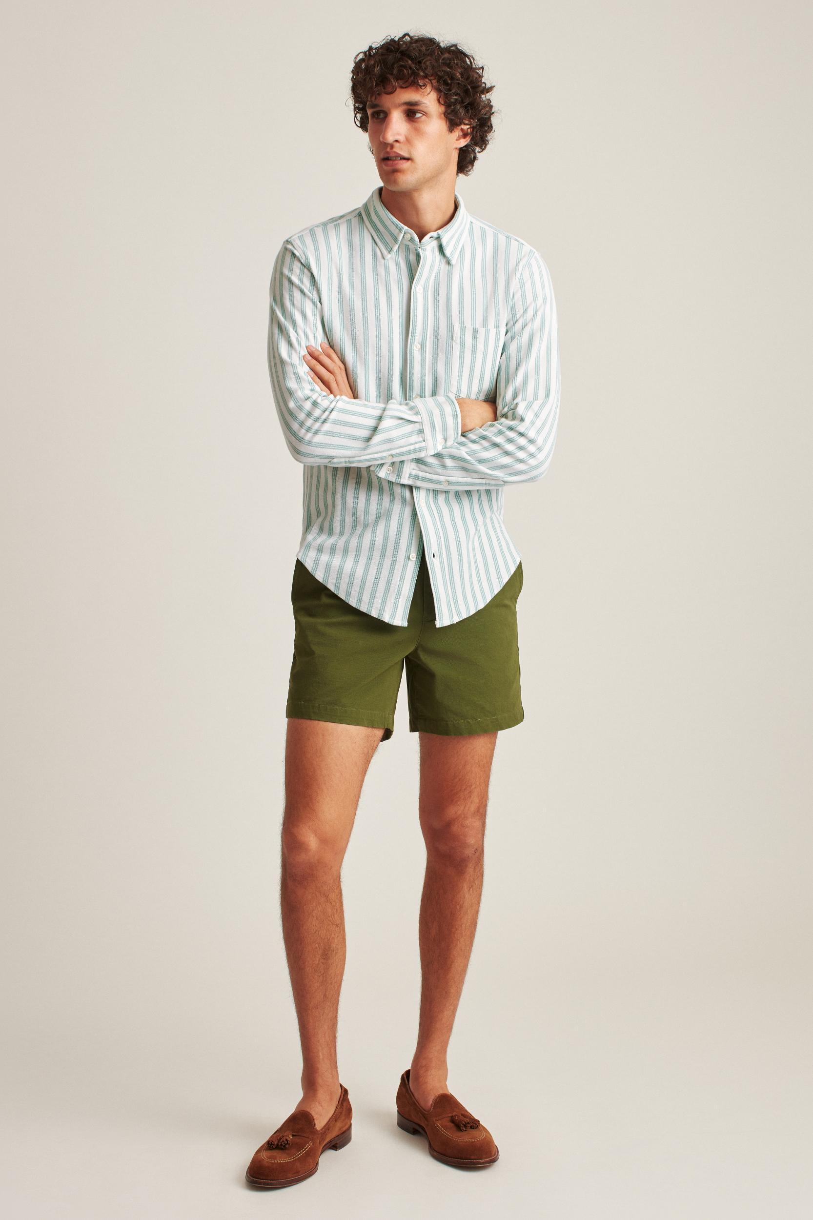 Knit Oxford Shirt Product Image