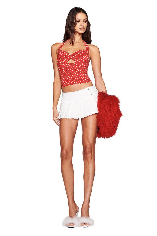 KAYA TOP - RED : RED HEARTBEAT Product Image