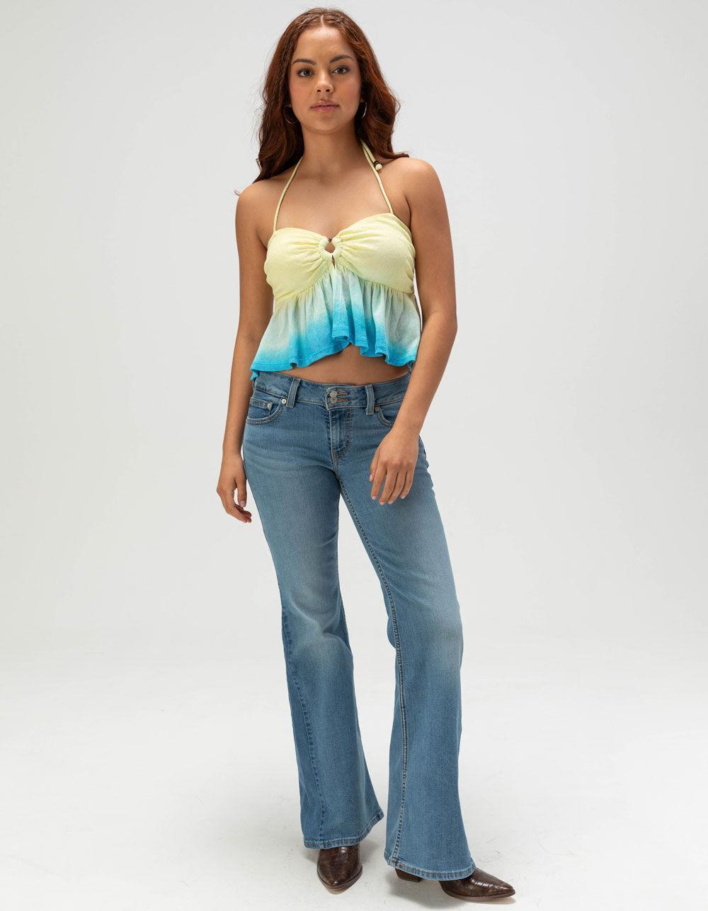 ROXY Magic Hour Womens Halter Top - BLUE COMBO Product Image