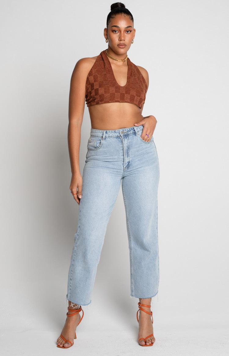 Bradley Crop Top Brown Product Image