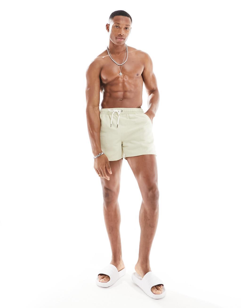 Another Influence swim short in sand Product Image