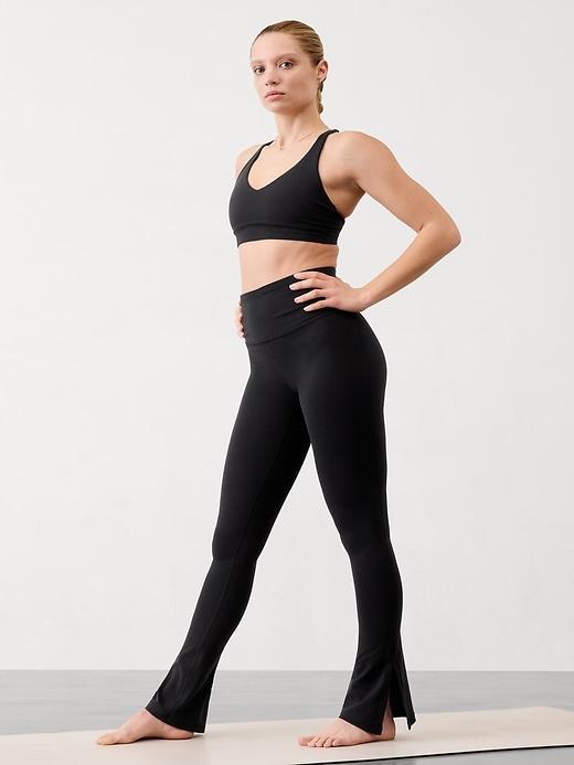 Elation Ultra High Rise Split Slim Flare Pant Product Image