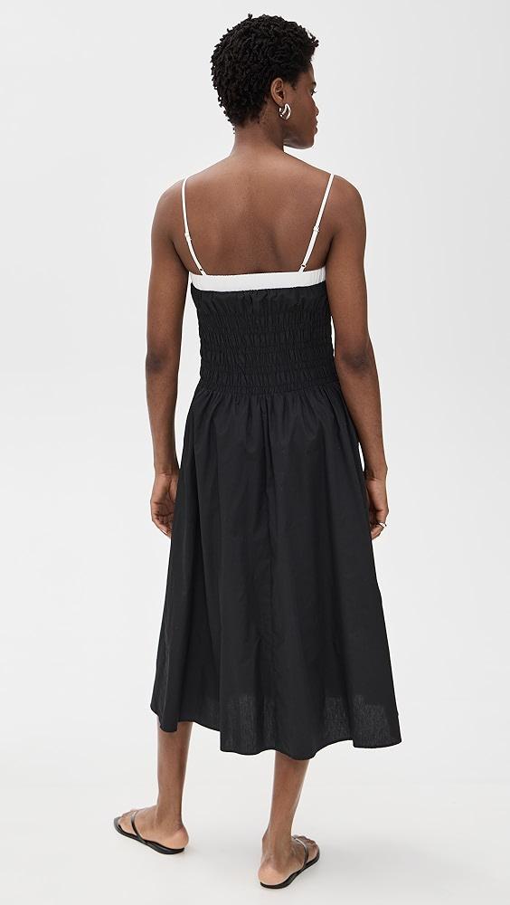 Moon River Smocked Midi Dress | Shopbop Product Image