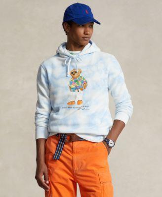 Mens Polo Bear Seasonal Fleece Hoodie Product Image