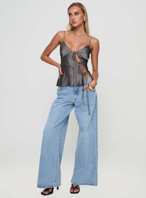 Mariah Top Grey Product Image