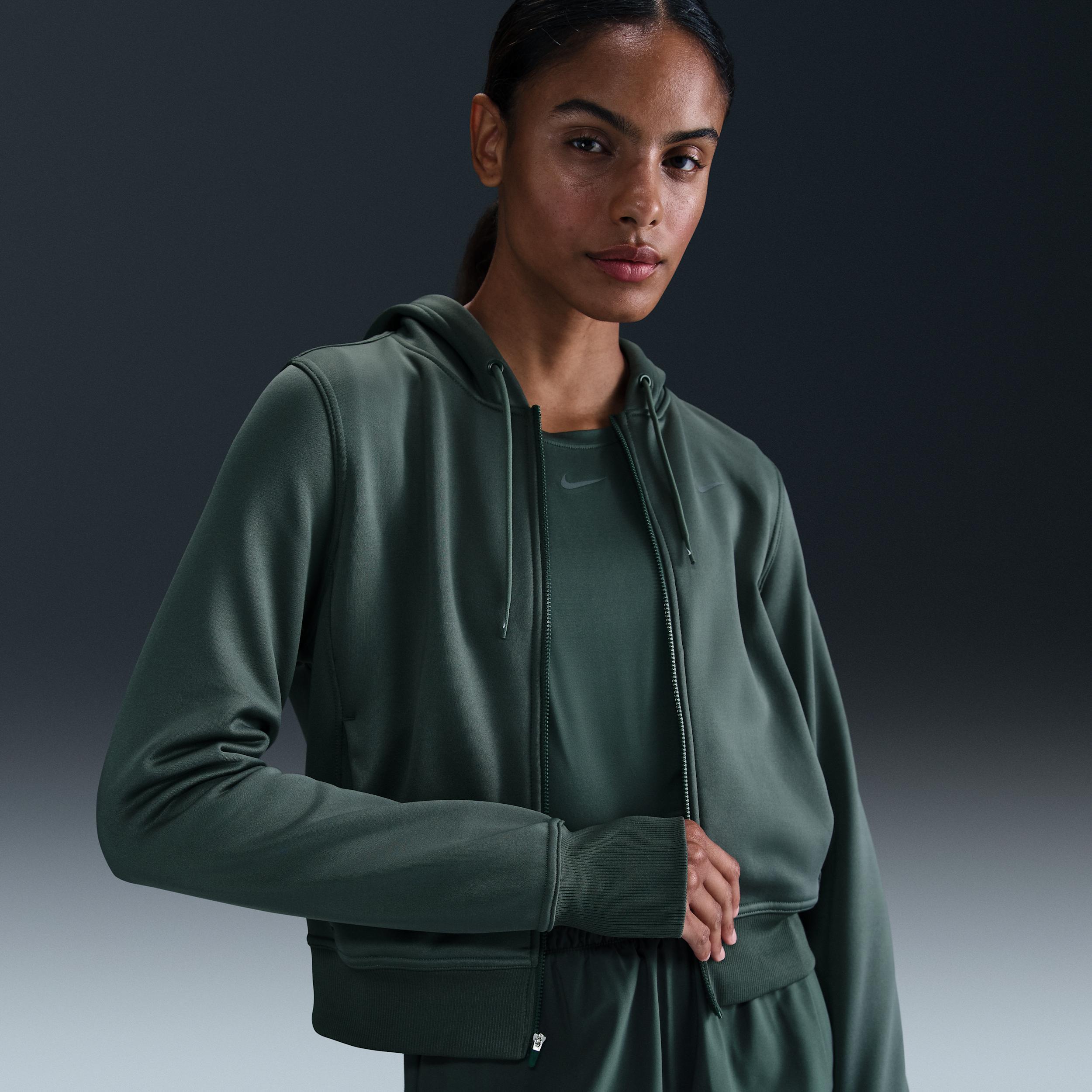 Nike Women's Therma-FIT One Full-Zip Hoodie Product Image