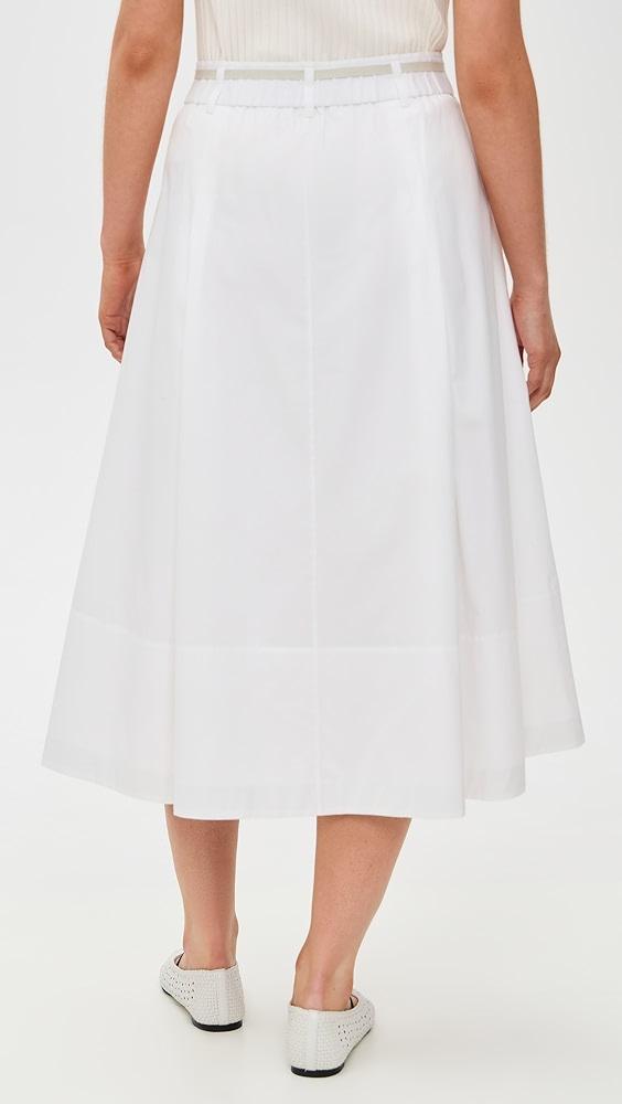 Vince Full Skirt with Canvas Tape | Shopbop Product Image