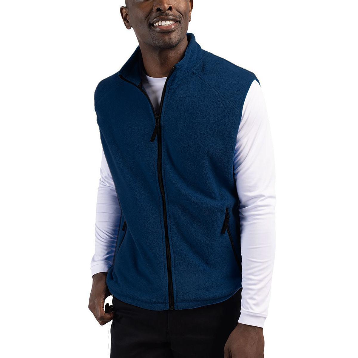 Cutter & Buck Clique Summit Performance Fleece Full Zip Men's Vest Product Image