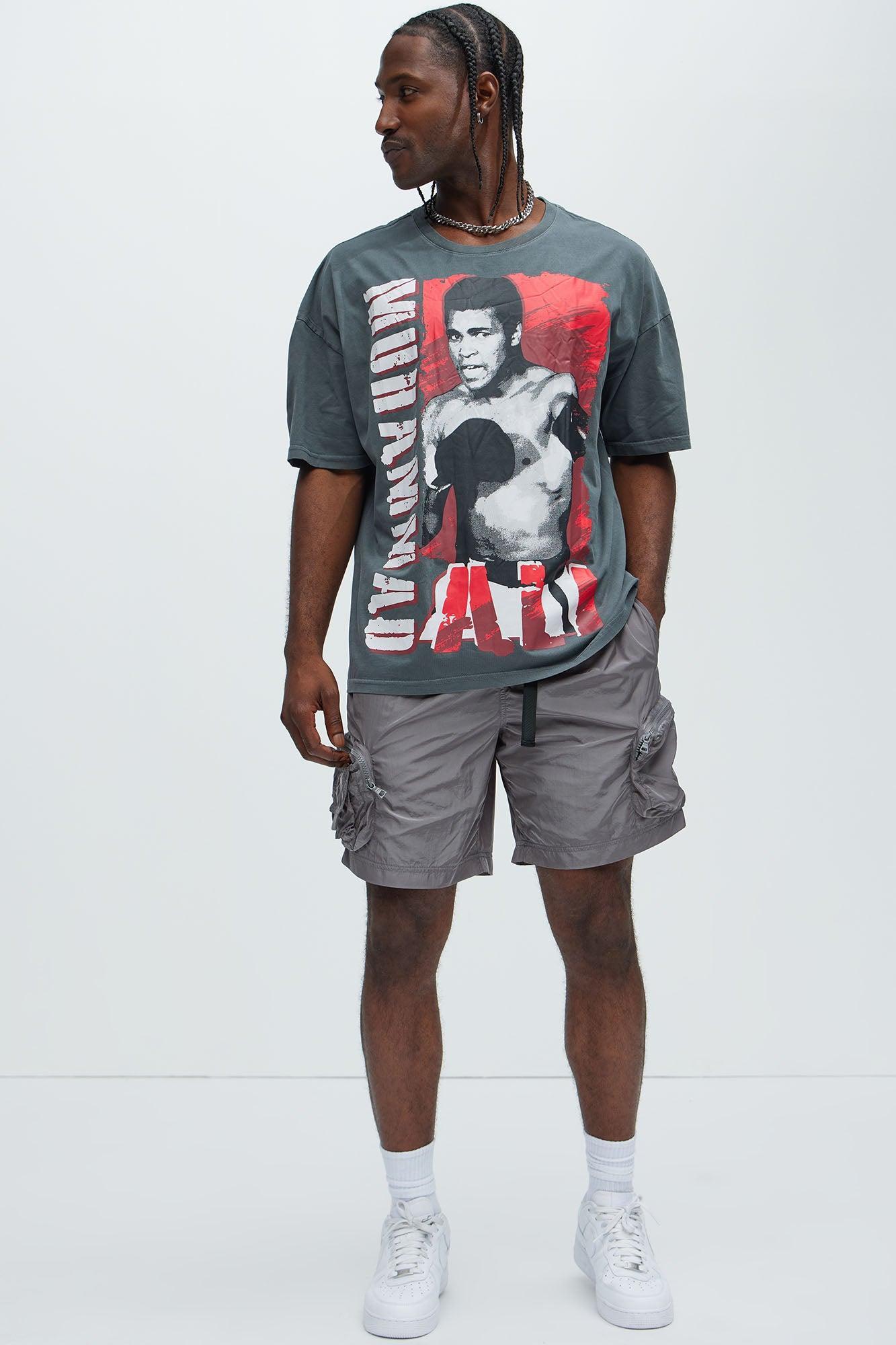 Muhammad Ali Oversized Short Sleeve Tee - Black Product Image