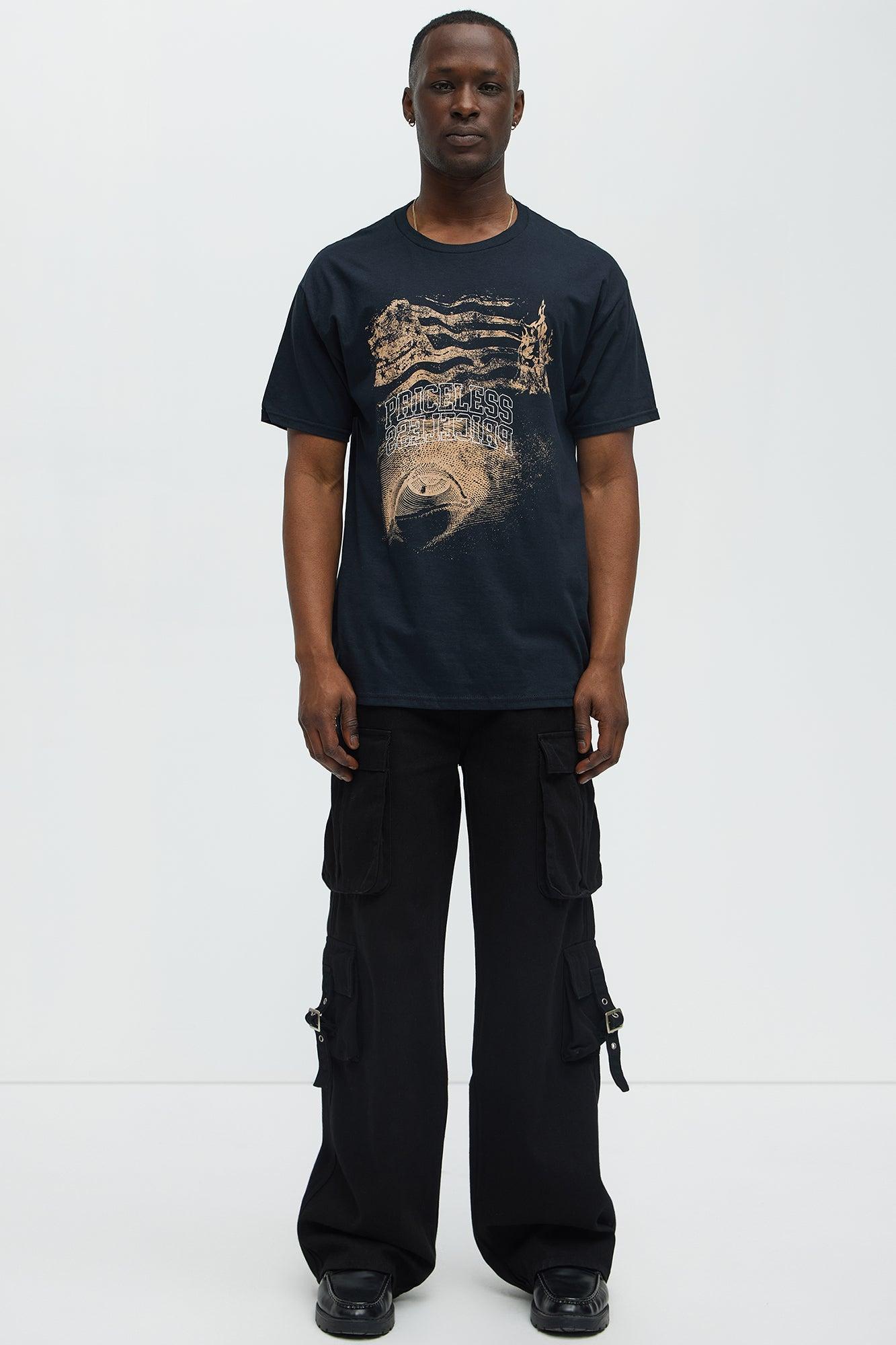 More Than Just Things Short Sleeve Tee - Black Product Image