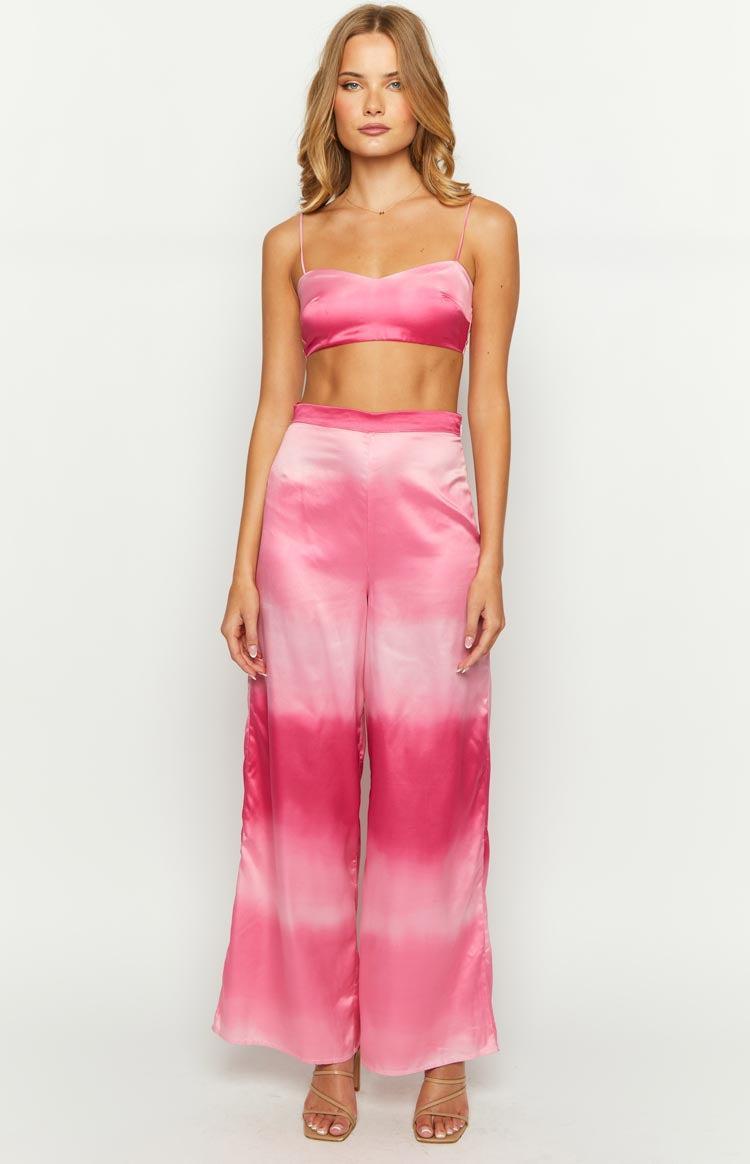 Bailee Pink Ombre Pants Product Image