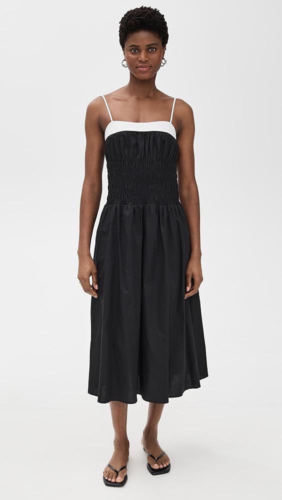 Moon River Smocked Midi Dress | Shopbop Product Image