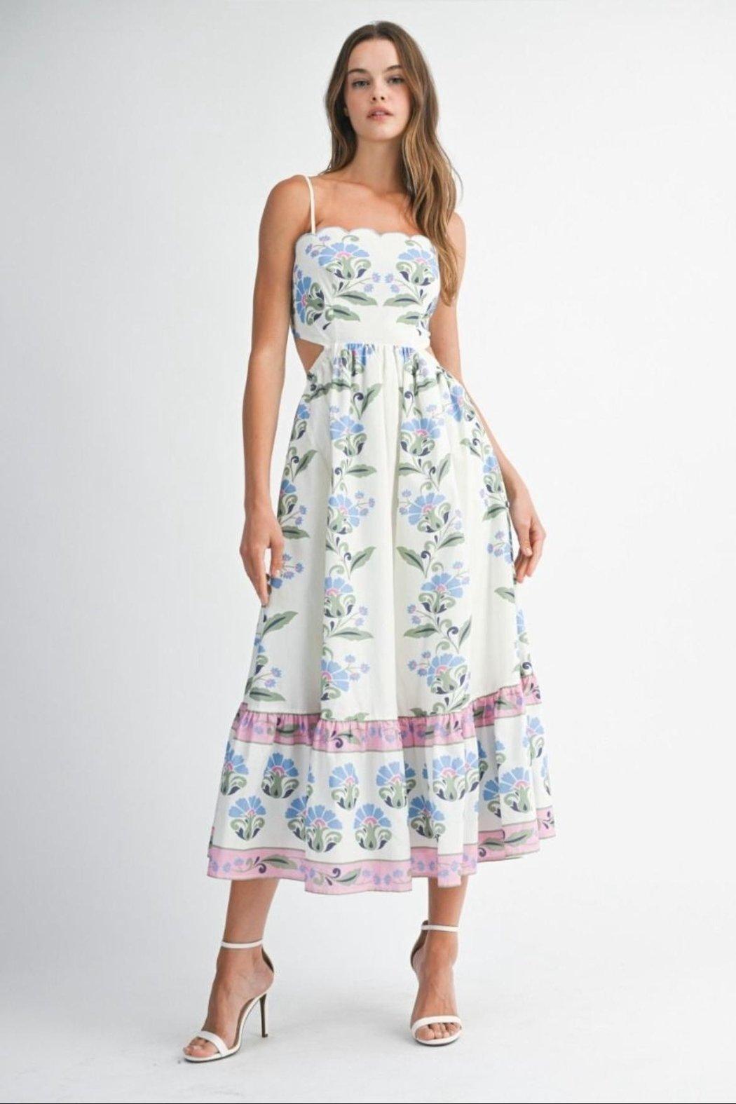Floral Midi Dress Product Image