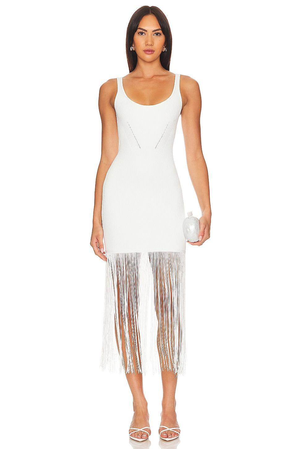 Lovers and Friends Tiana Dress in White Product Image