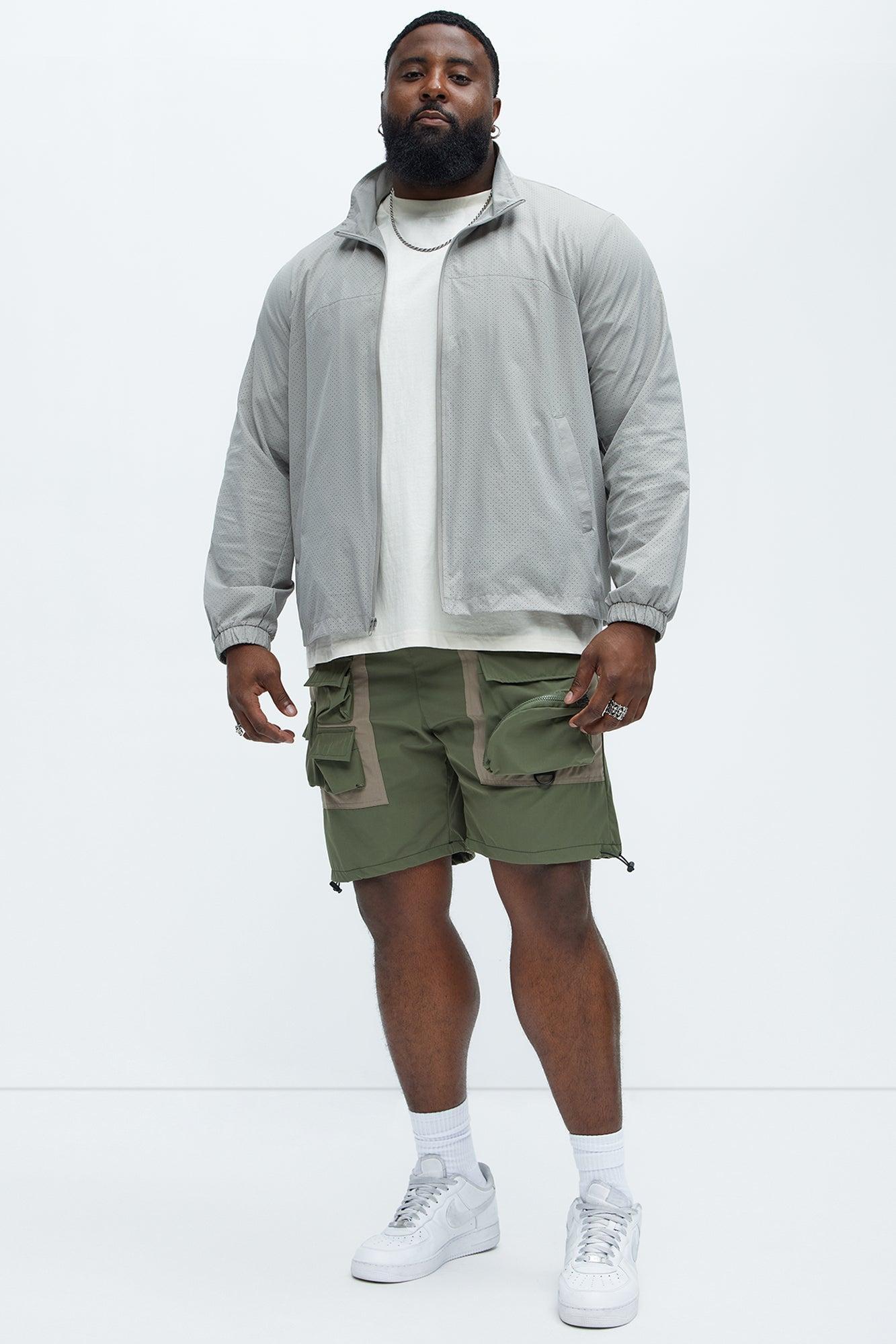 This Way Nylon Utility Short - Tan Product Image