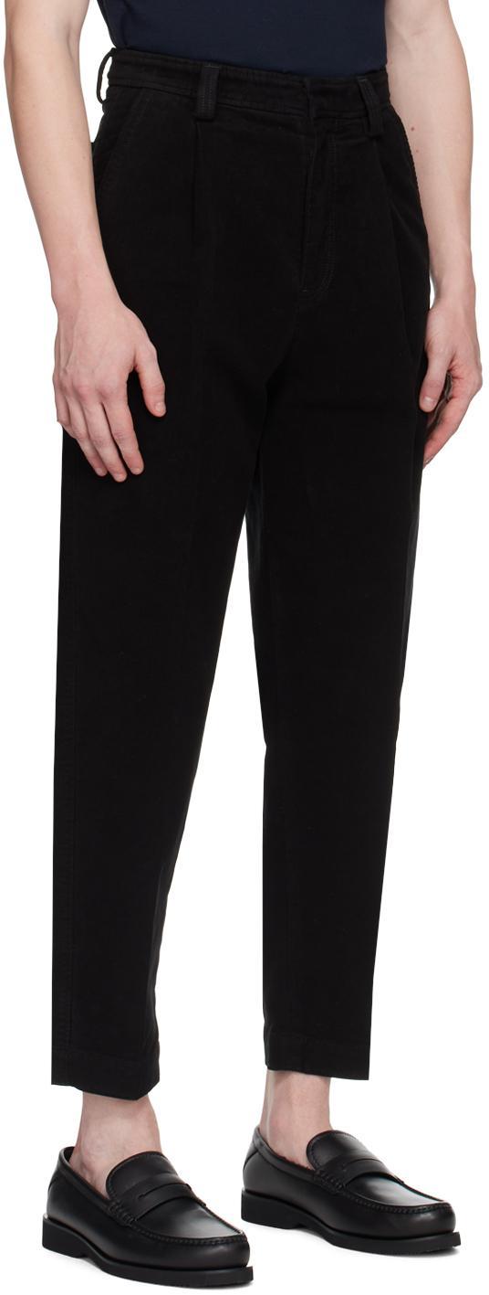 ZEGNA Black Drawstring Cargo Pants In K09 Black Product Image