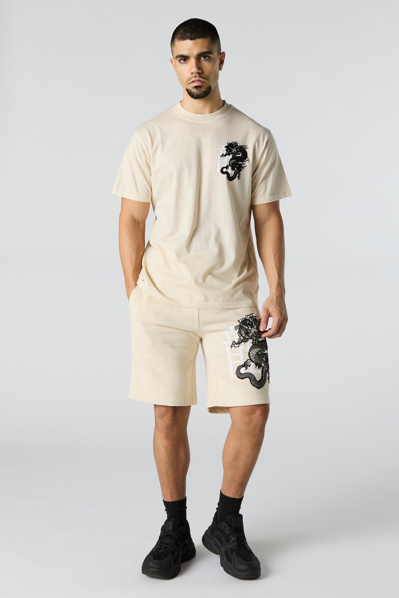 Dragon Graphic T-Shirt Male Product Image