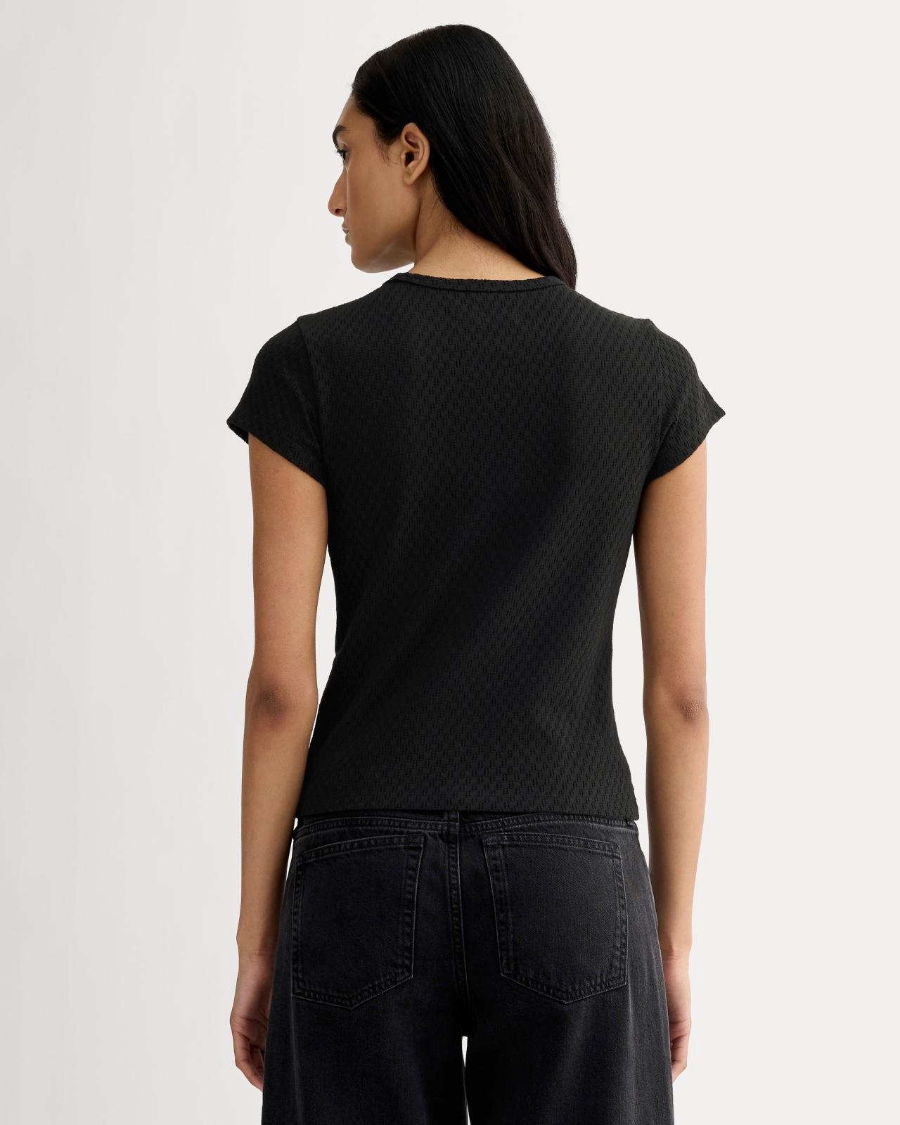 Womens Pointelle Short-Sleeve T-Shirt by Everlane Product Image