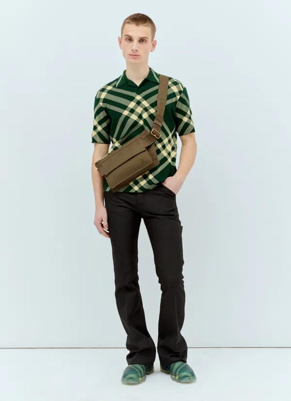 BURBERRY Trench Belt Bag In Green Product Image