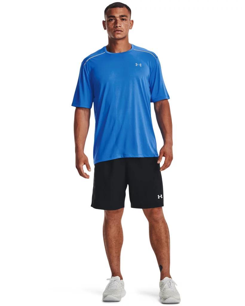 Men's UA Woven Halfback Wordmark Shorts Product Image