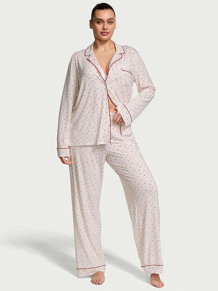 Modal Soft Long Pajama Set Product Image