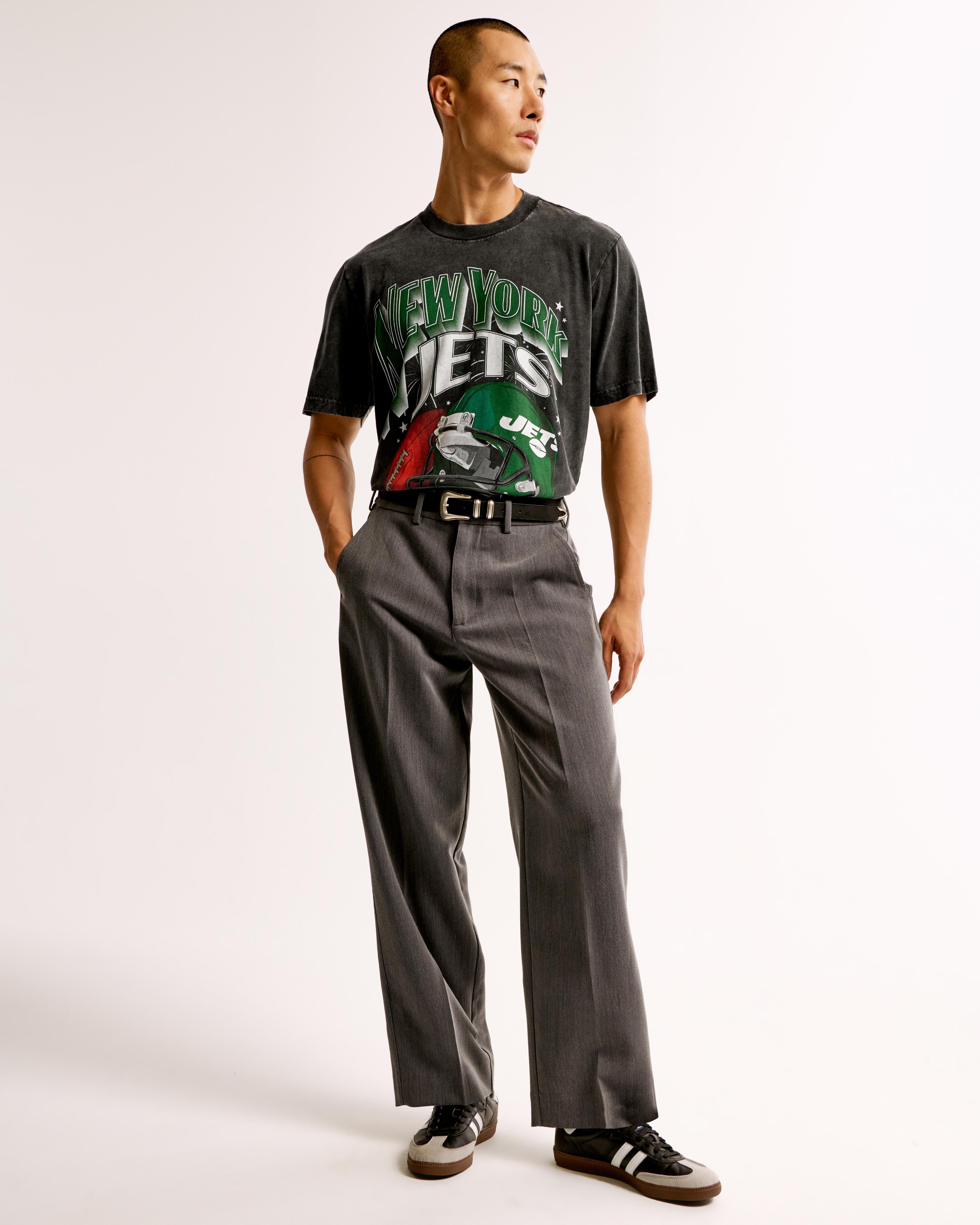 New York Jets Vintage-Inspired Graphic Tee Product Image