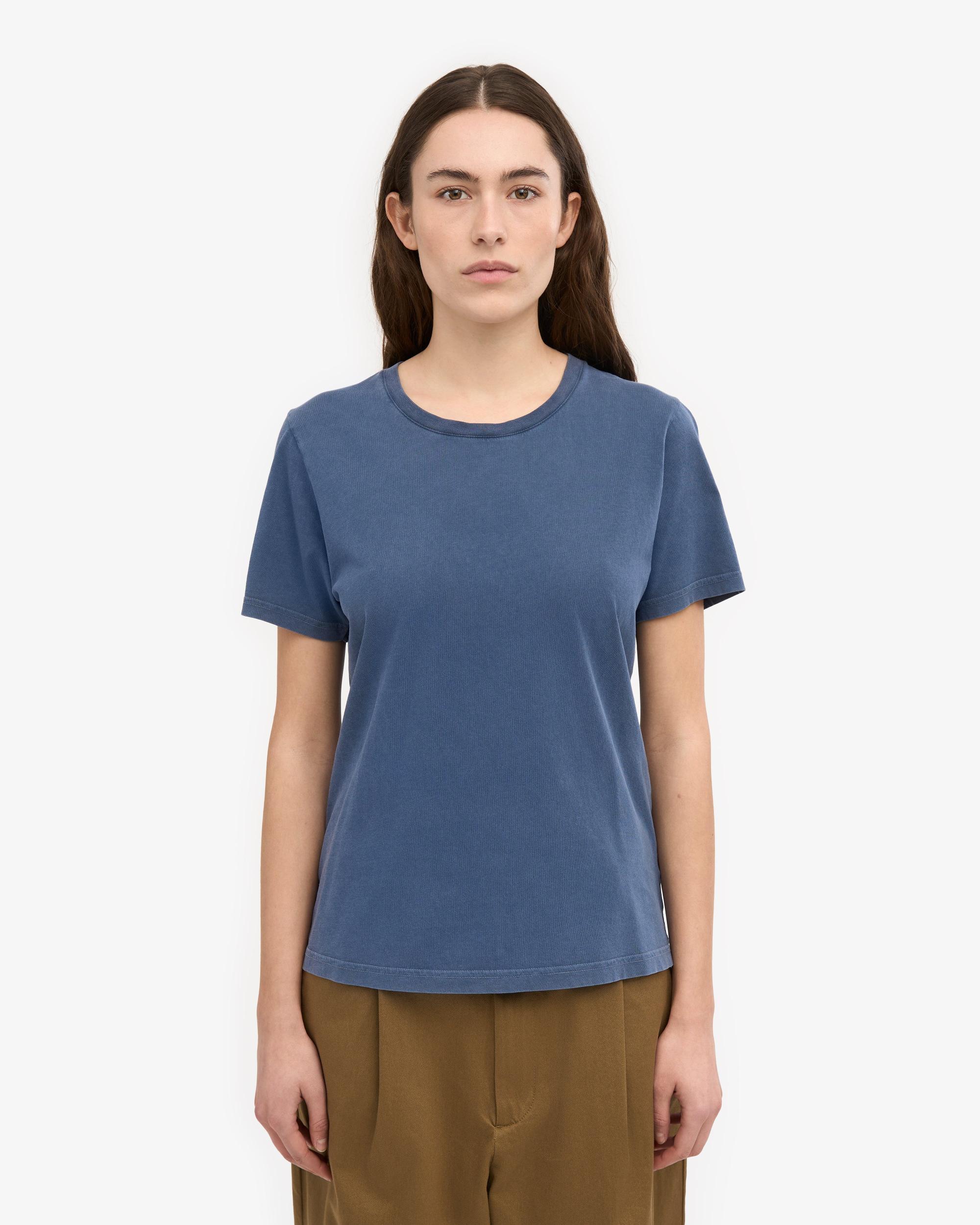 Women Light Organic Tee - Neptune Blue Product Image