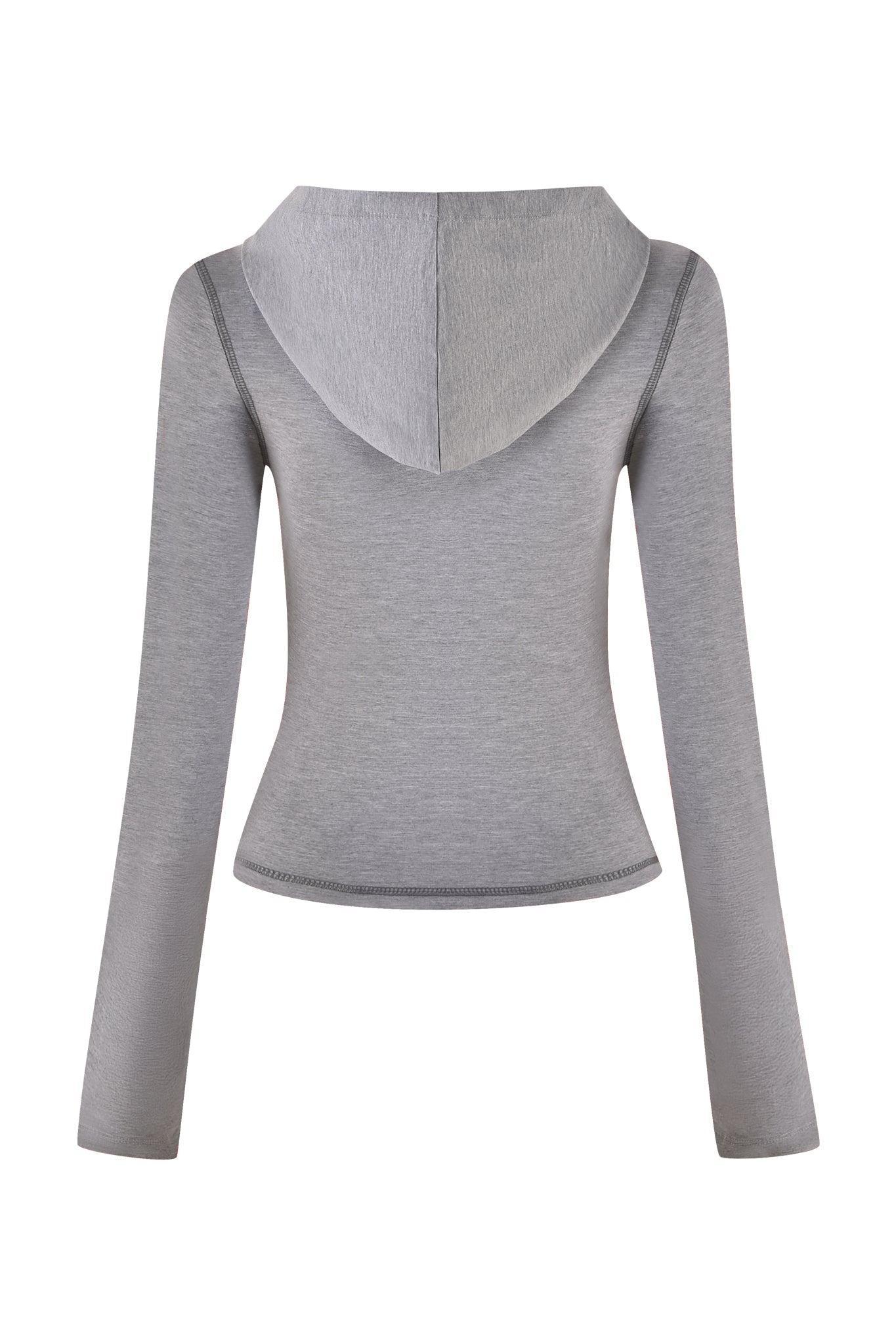 BLARE HOODIE - GREY : HEATHER GREY Product Image