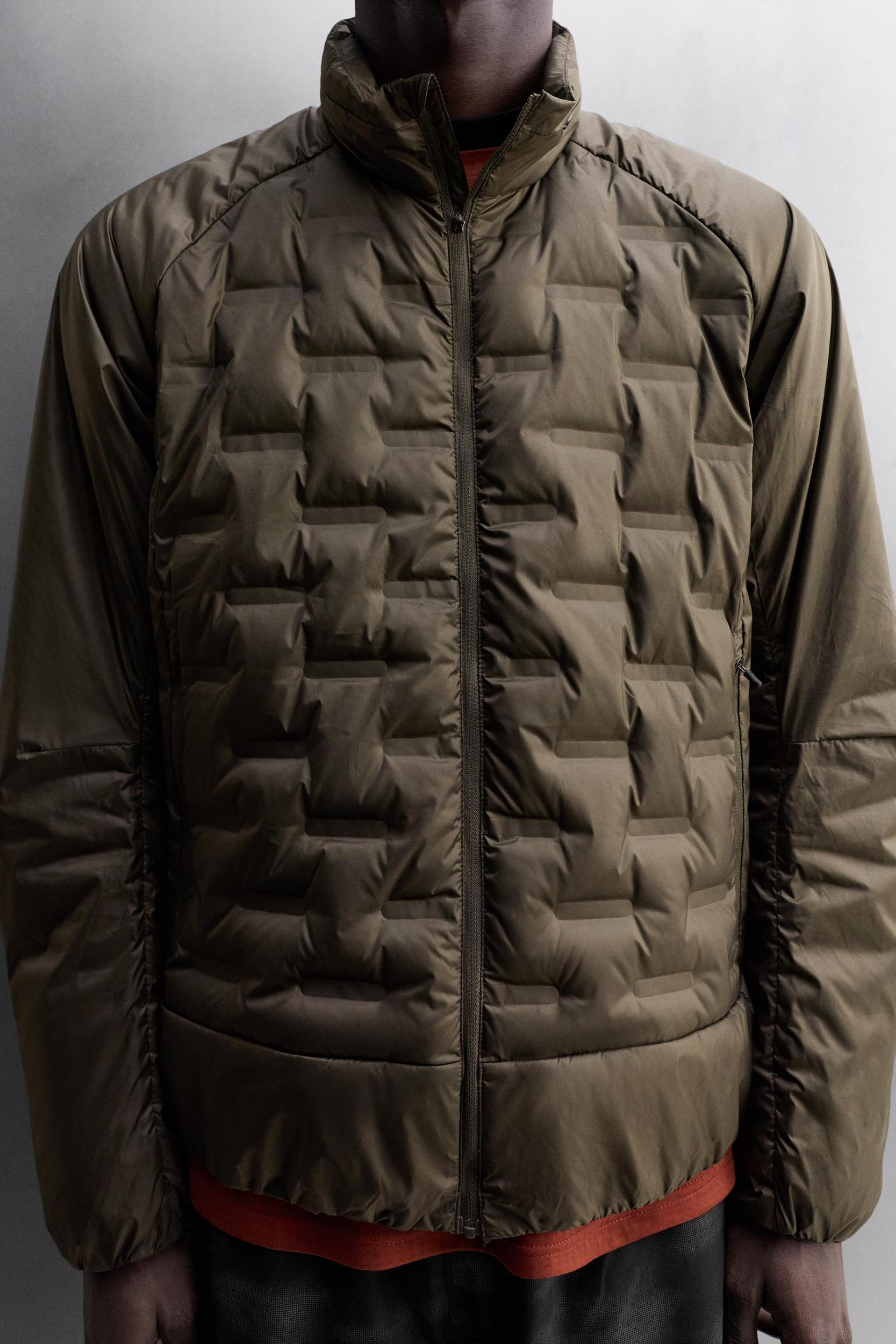RUNNING FEATHER BLEND PUFFER JACKET Product Image