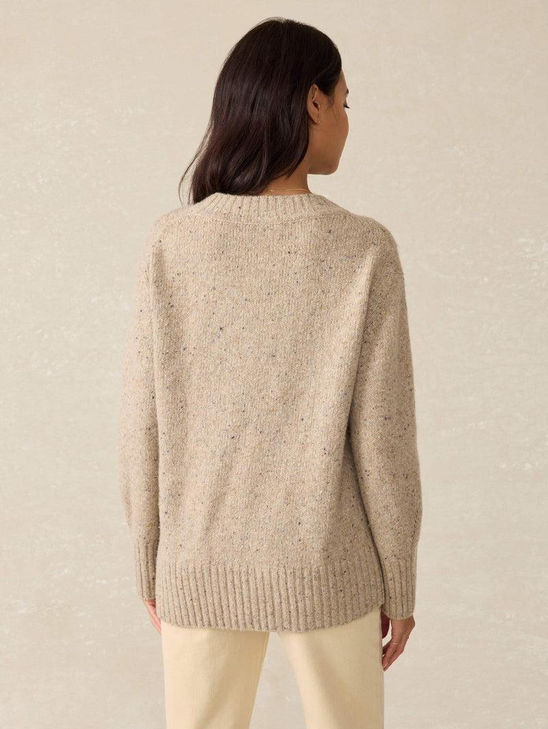 Driftwood Donegal Sweater - Oatcake Product Image