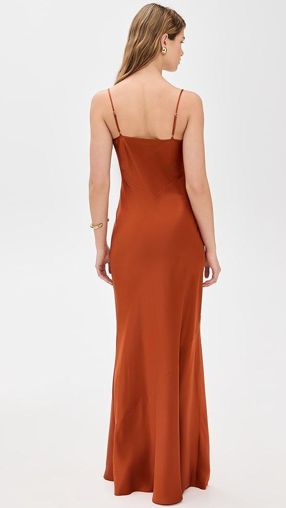 L'AGENCE Charmaine U Neck Gown | Shopbop Product Image