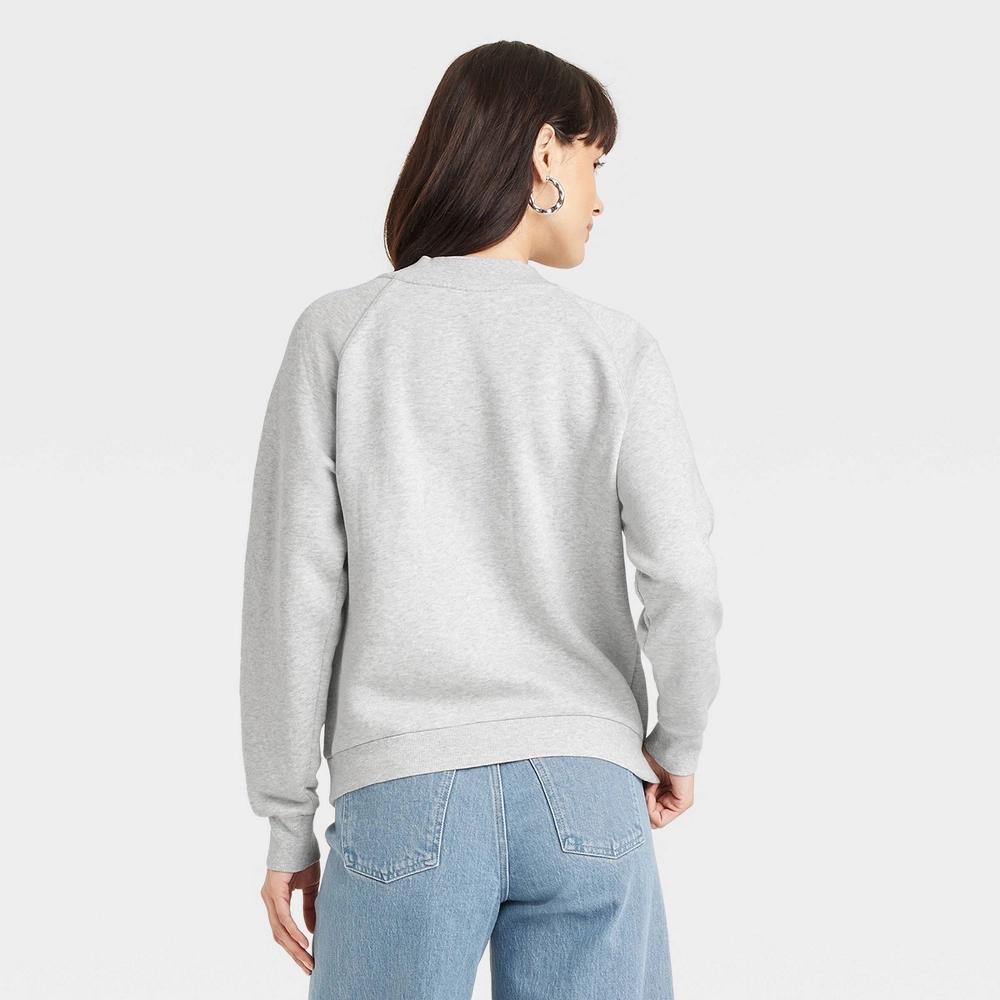 Womens Leisure Studio Sweatshirt - Universal Thread Heather Product Image