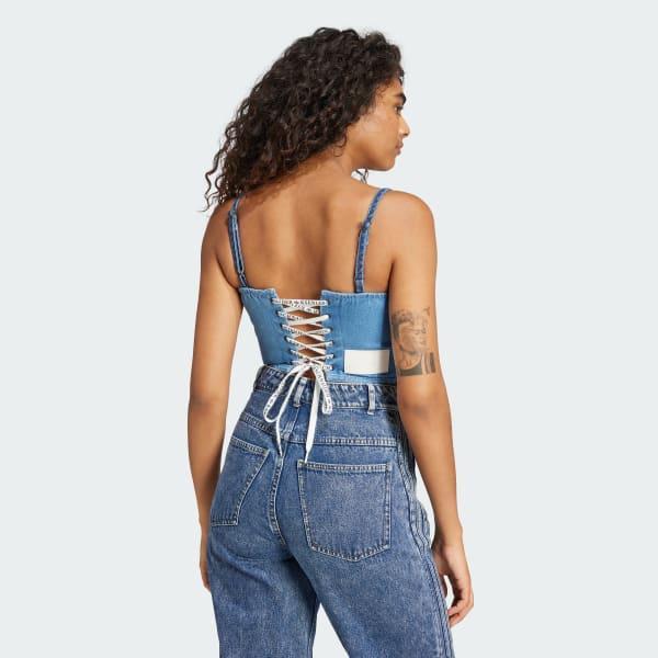 KSENIASCHNAIDER Denim Corset Product Image